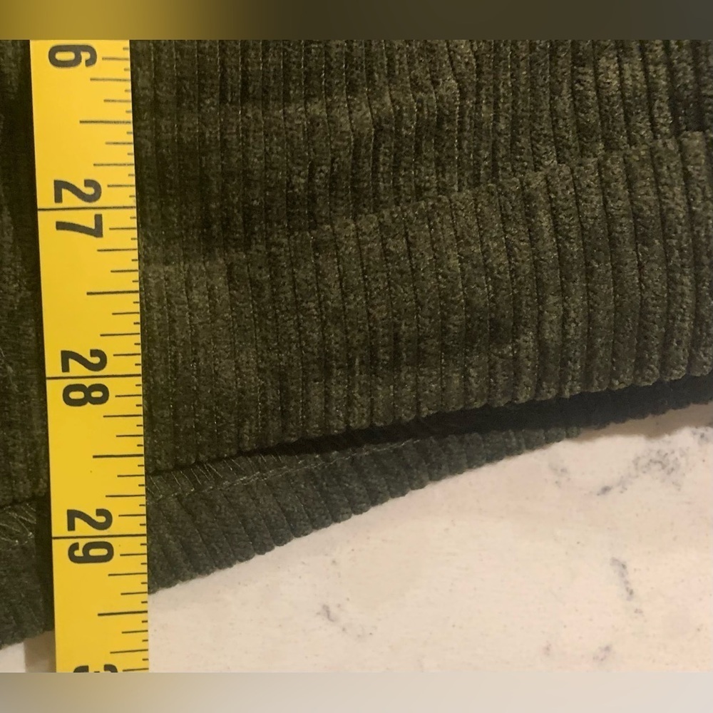 Day + Moon Olive Romper Corduroy Long Sleeve NWT - S - Picture 7 of 7